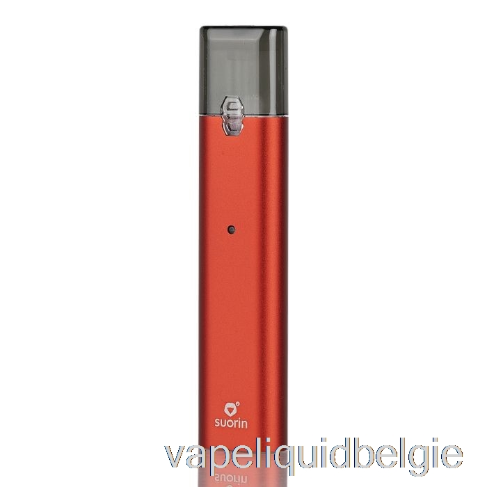 Vape België Suorin Ishare Enkele Draagbare Pod-kit Metalen Editie - Rood